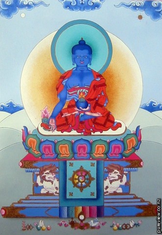 Medicine Buddha - click to enlarge